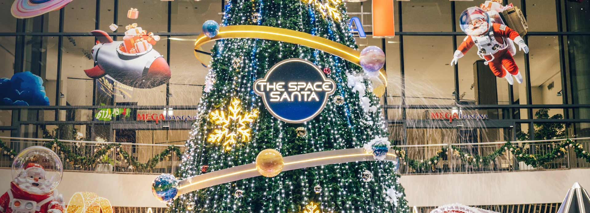 เคาท์ดาวน์ปีใหม่ 2569 ที่เมกาบางนา Galaxy Snowfall หิมะตกกลางเมือง